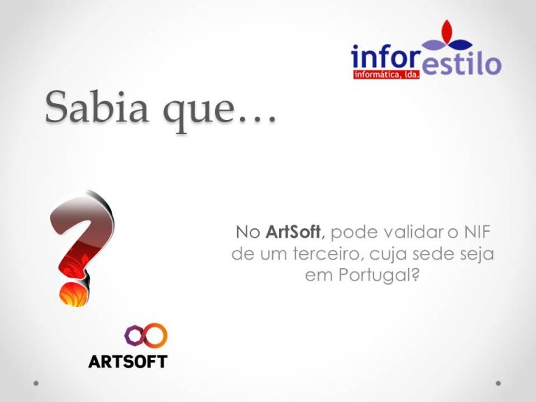 Leia mais sobre o artigo Dica Artsoft – NIF de Terceiro