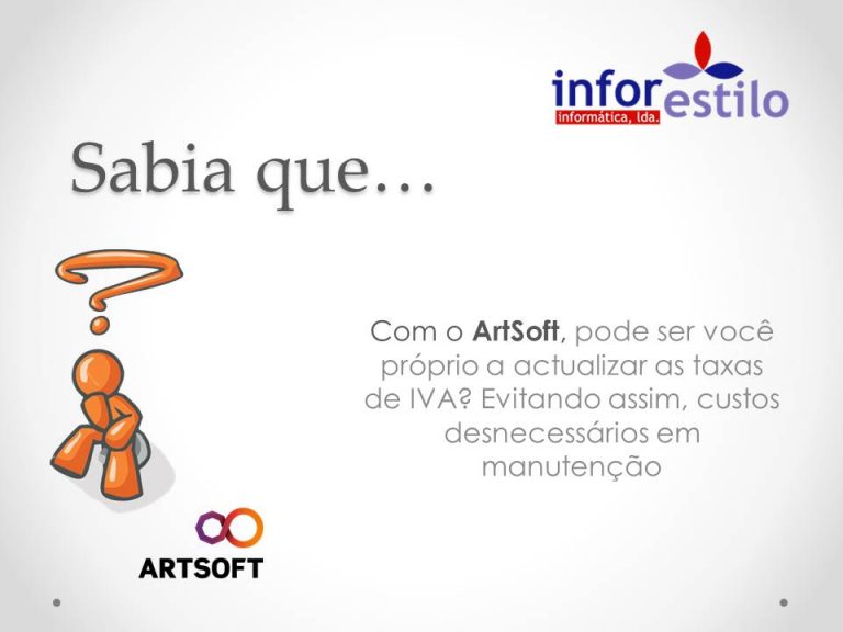 Leia mais sobre o artigo Dica Artsoft – Taxa de IVA