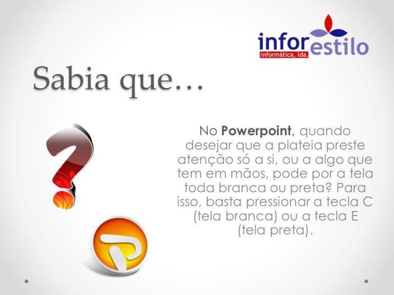 Leia mais sobre o artigo Dica Powerpoint – Ocultação Tela