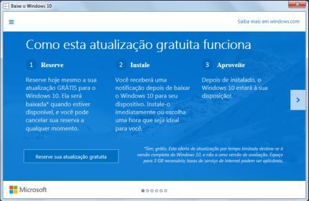 Você está visualizando atualmente Já pode pré-reservar o seu Windows 10!