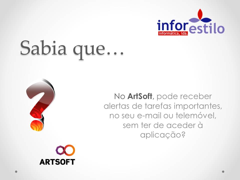 Leia mais sobre o artigo Dica Artsoft – Alertas Tarefas Importantes