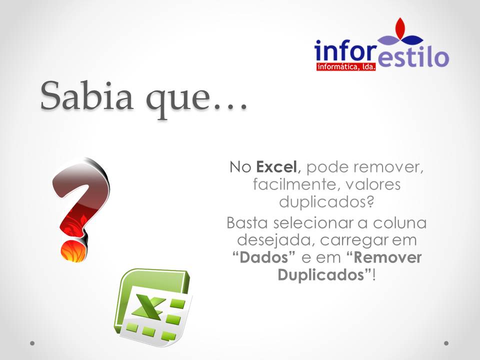 Você está visualizando atualmente Dica Excel – Remover Valores Duplicados