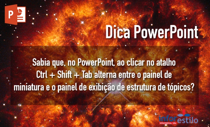 Leia mais sobre o artigo Dica PowerPoint – Alternar entre painéis